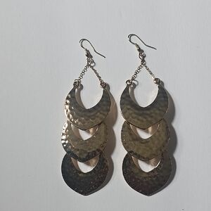 Elegant Gold Dangle Earrings